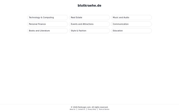 Екранна снимка на blutkraehe.de