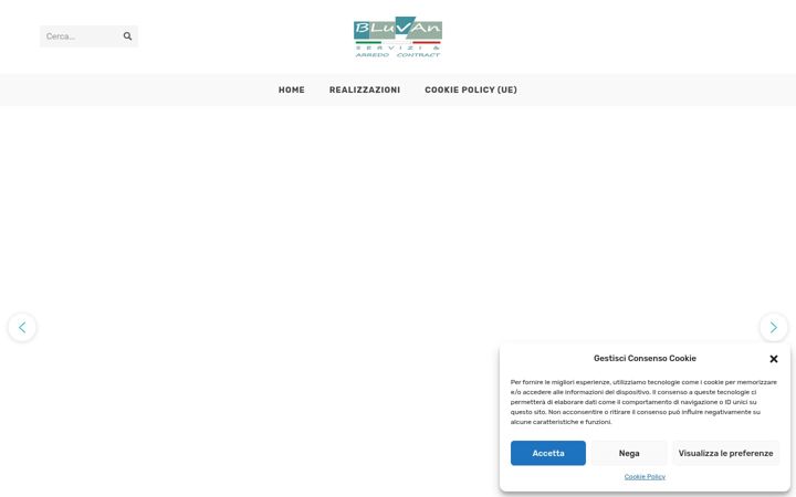 Screenshot of bluvan.it