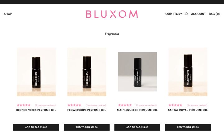 Screenshot του bluxom.com