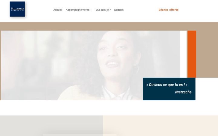 Screenshot of blv-coach.fr