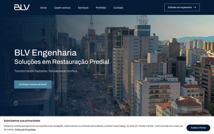 Zrzut ekranu blvengenharia.com.br