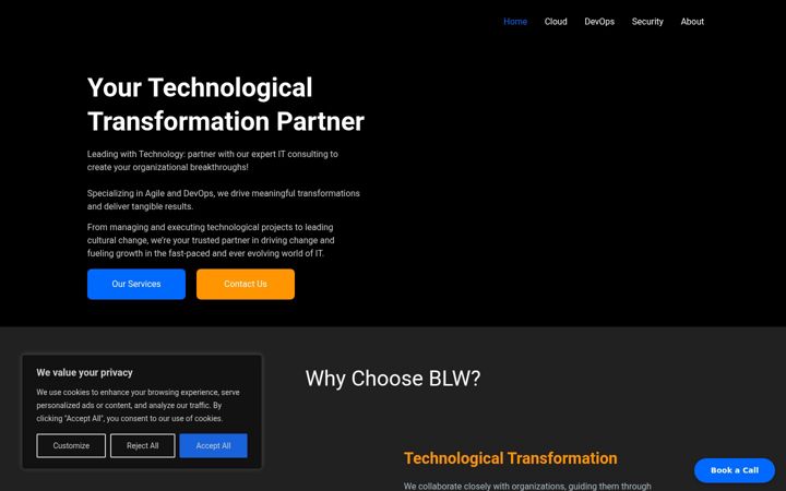 Screenshot of blw.co