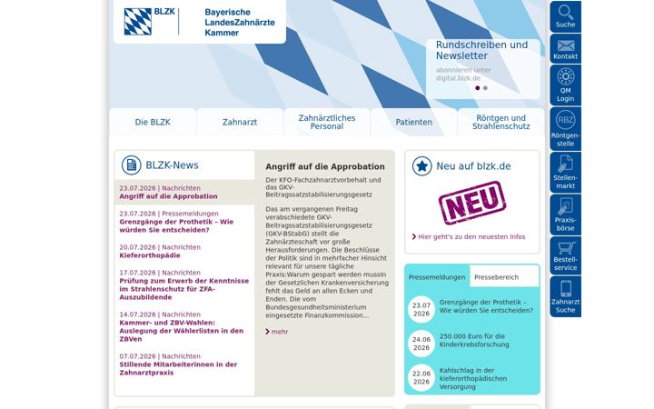 Képernyőkép: blzk.de
