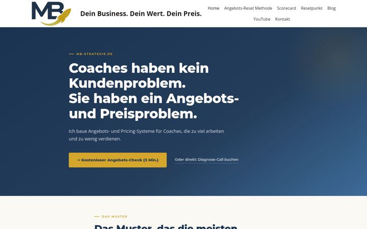 Screenshot of bm-blogs-und-marketing.de