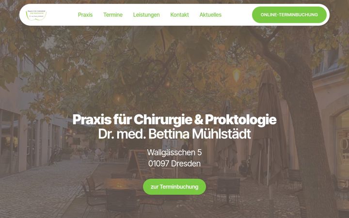 Screenshot of bm-chirurgie.de