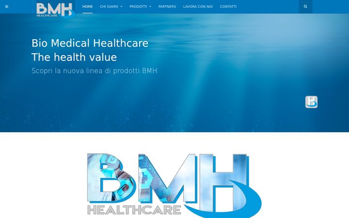 Screenshot of bm-healthcare.com