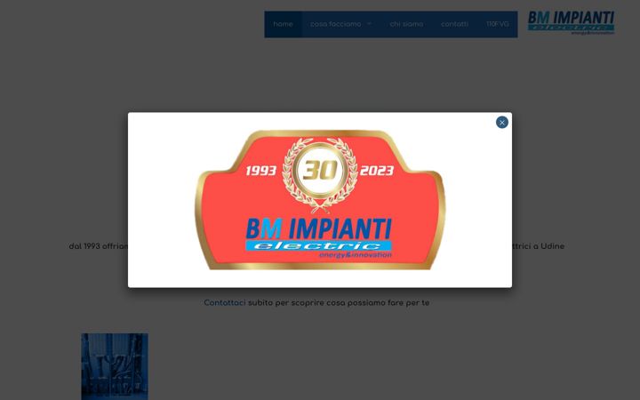 Képernyőkép: bm-impianti.it