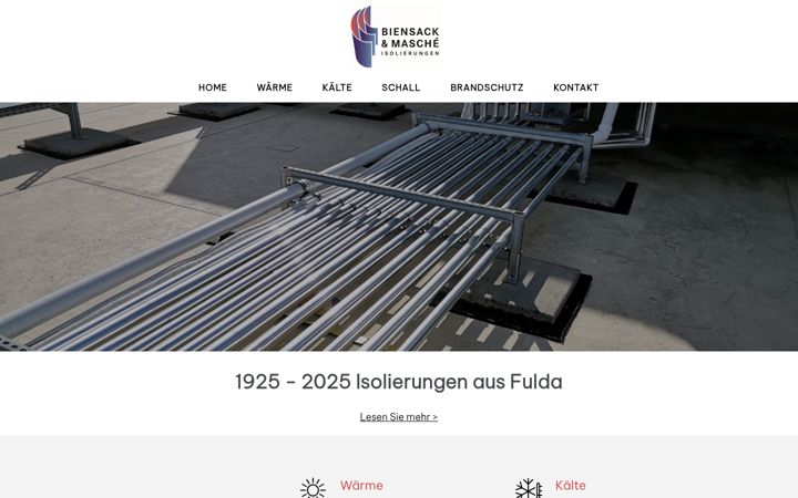 Screenshot of bm-isolierungen.de