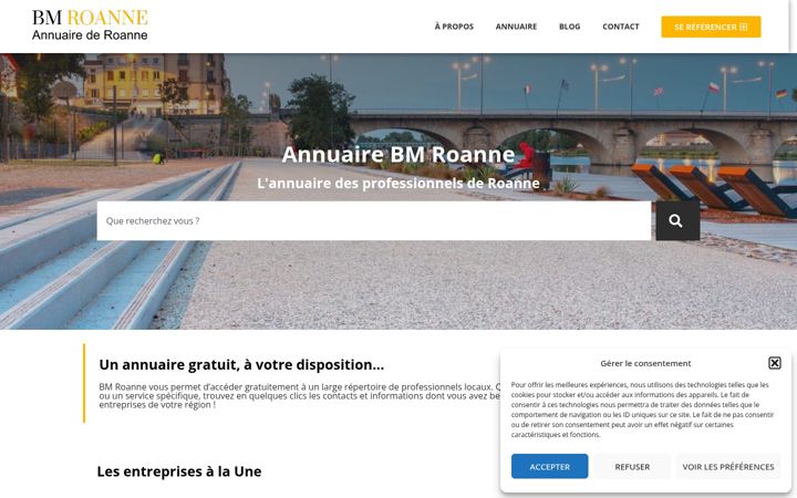Ekrano kopija bm-roanne.fr