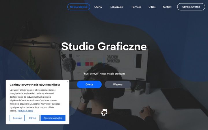 Screenshot of bm-studio.pl