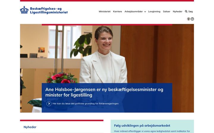 Screenshot of bm.dk