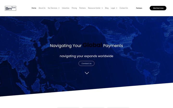 Screenshot of bm2pay.com