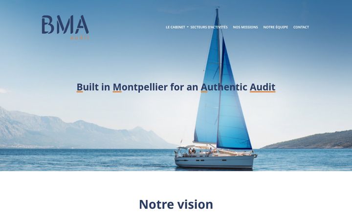 Screenshot of bma-audit.fr