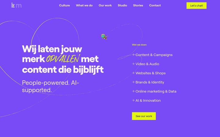 Screenshot of bmade.nl