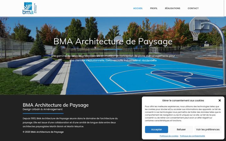 Képernyőkép: bmapaysage.com
