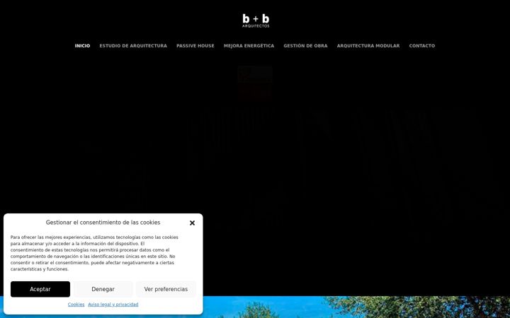 Screenshot of bmasbarquitectos.es
