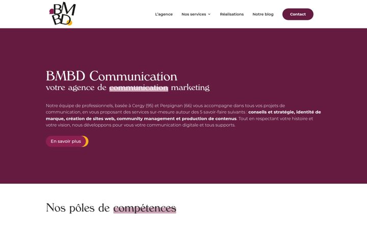 Screenshot of bmbd.fr