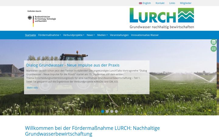 Screenshot of bmbf-lurch.de