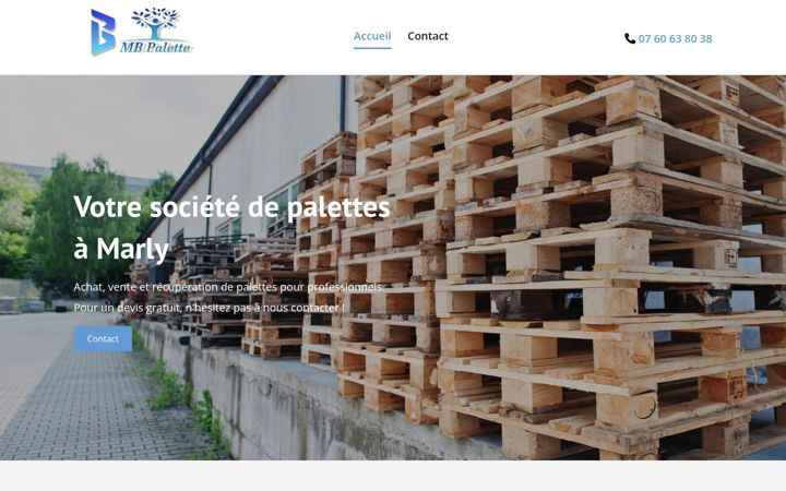 Screenshot of bmbpalette.fr
