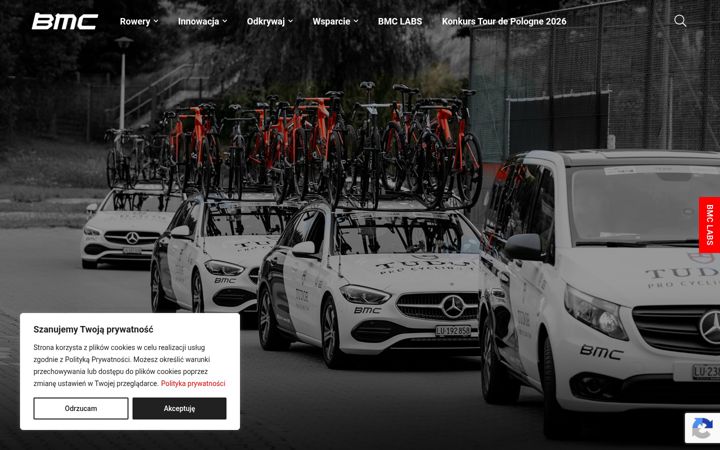 Screenshot of bmc-switzerland.pl