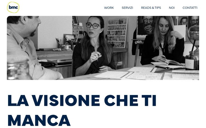 Screenshot of bmc.it