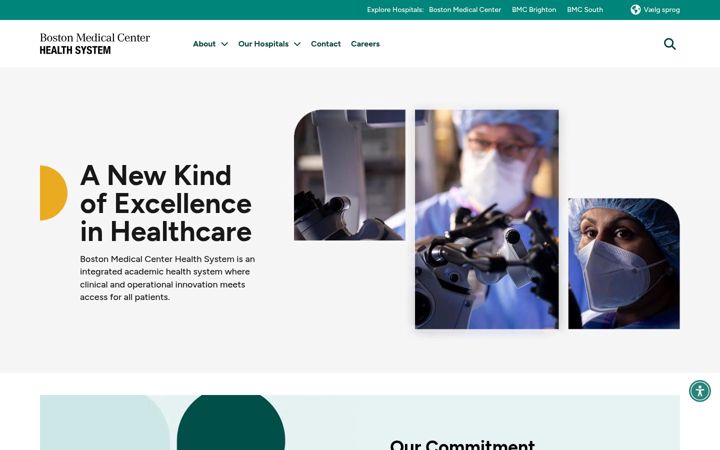 Screenshot of bmchealthsystem.org