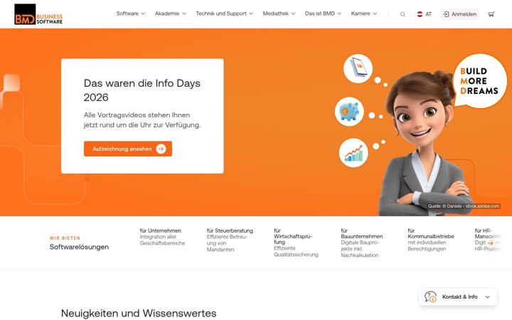 Screenshot of bmd.com