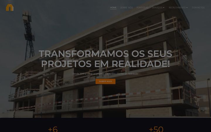 Screenshot of bmdconstrucao.pt
