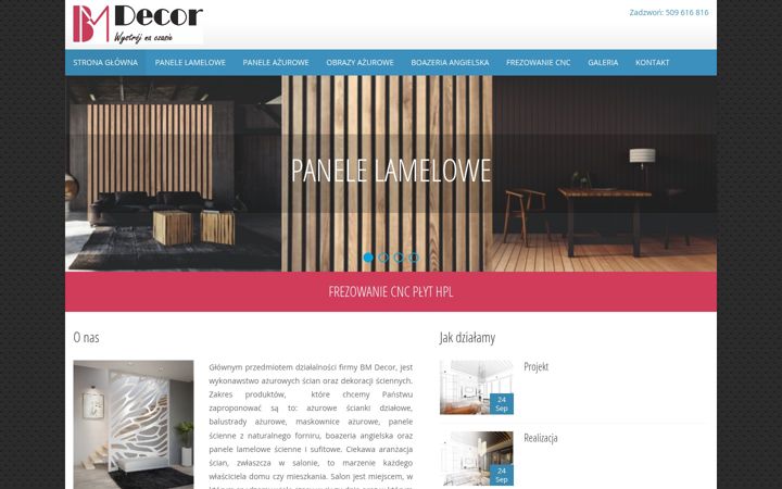 Екранна снимка на bmdecor.pl