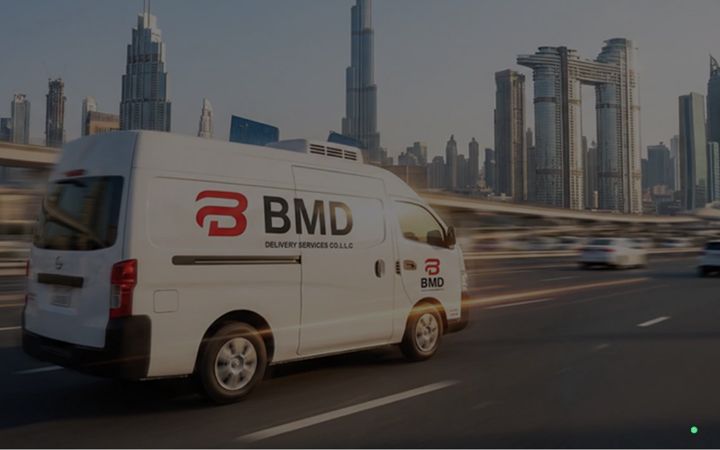 Screenshot of bmdelivery.ae