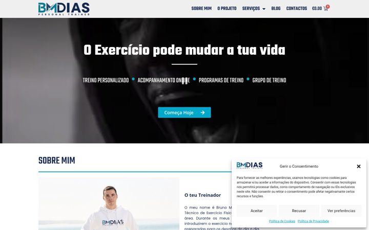 Screenshot stránky bmdias.pt
