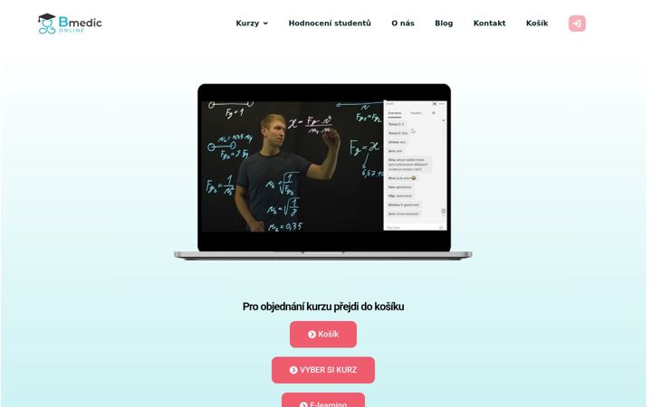 Screenshot of bmedic-online.cz