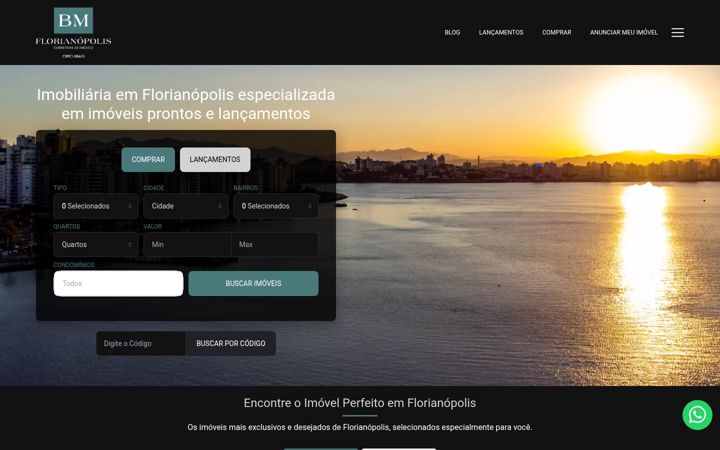 Snímek obrazovky bmflorianopolis.com.br
