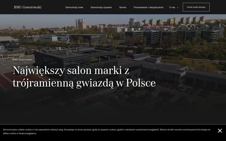 Screenshot of bmg-goworowski.pl