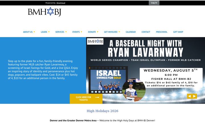 Screenshot of bmh-bj.org