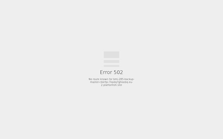 Screenshot di bmi-285-backup-master-cbkrfpi-7epdq7ghlasbq.eu-2.platformsh.site