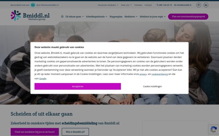 Screenshot of bmiddl.nl