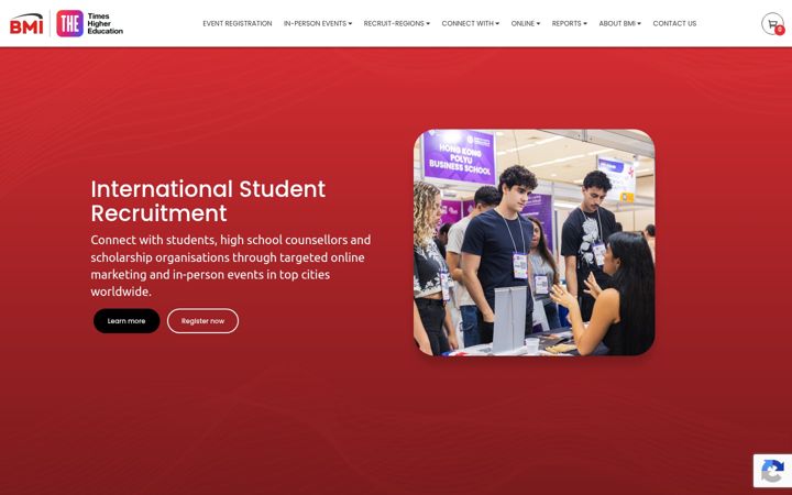 Screenshot of bmiglobaled.com