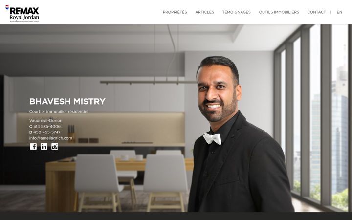 Snimka zaslona za bmistry.ca