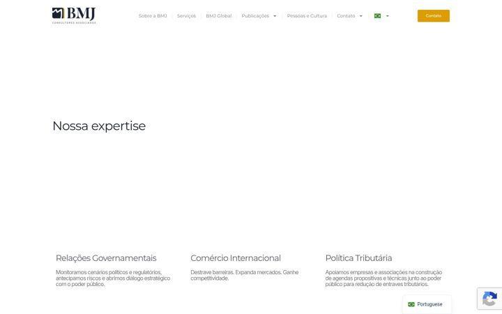 Screenshot of bmj.com.br