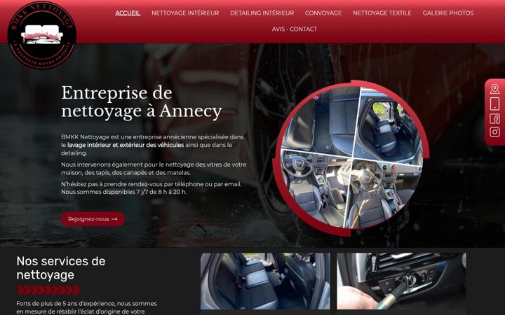 Screenshot of bmkk-nettoyage.fr