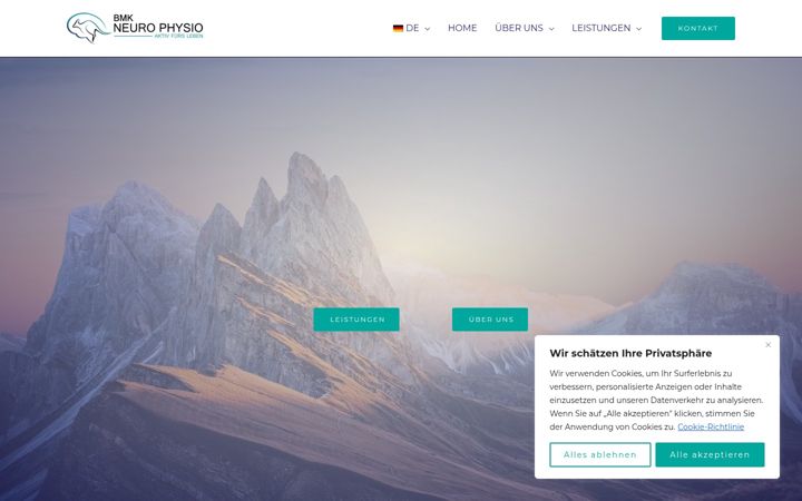 Screenshot of bmkneuro.de