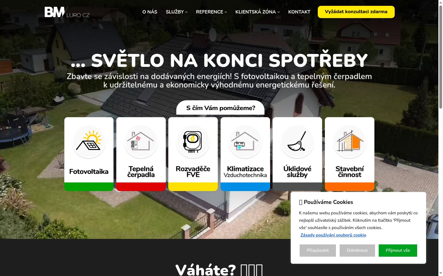 Screenshot tal-banner tal-kunsens muri qabel kwalunkwe interazzjoni