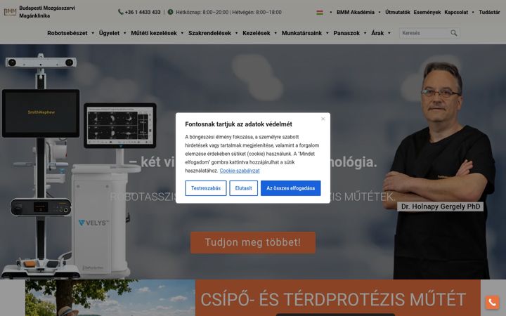 Screenshot ta' bmm.hu