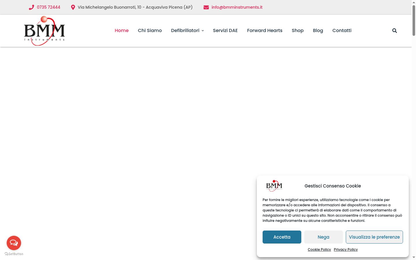 Screenshot tal-banner tal-kunsens muri qabel kwalunkwe interazzjoni