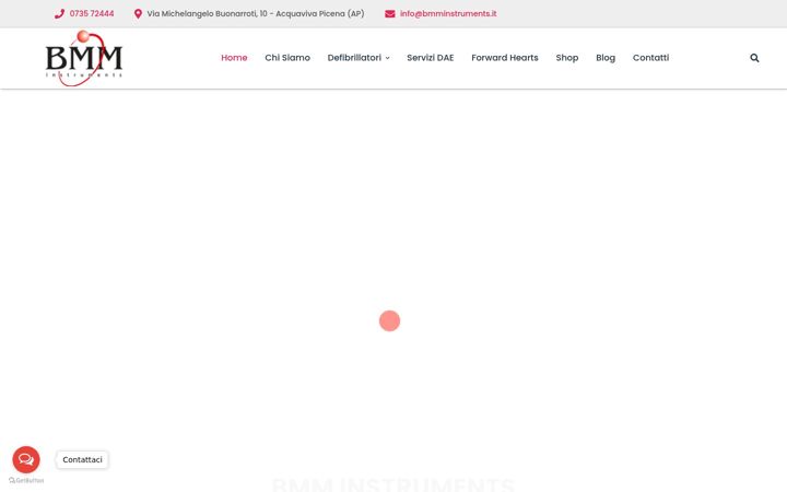 Screenshot ta' bmminstruments.com