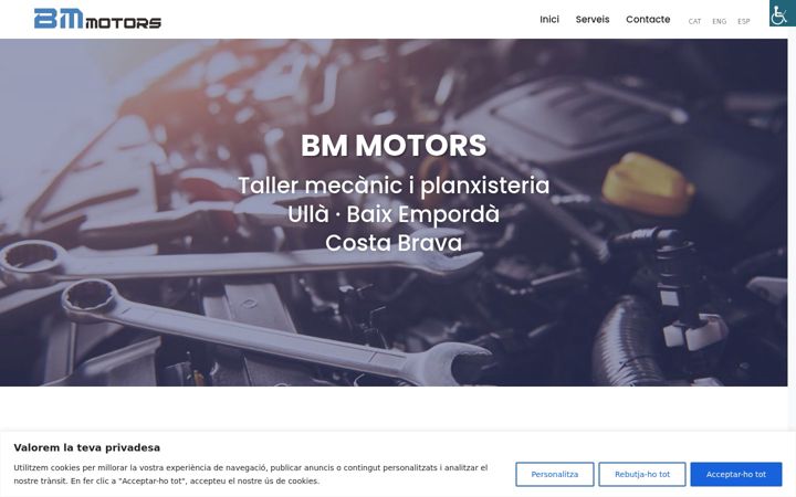 Screenshot di bmmotors.cat