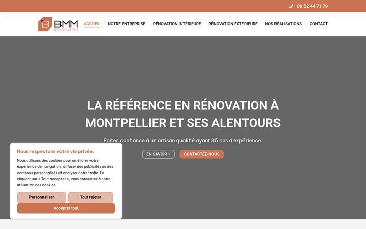 Screenshot di bmmrenovation.fr