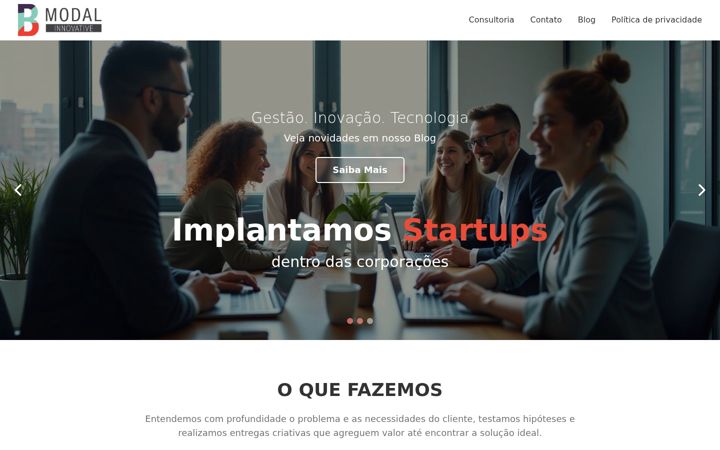 Screenshot of bmodal.com.br