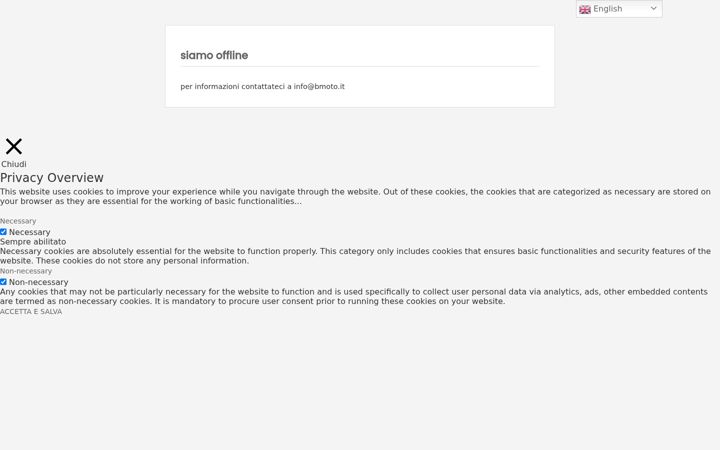Screenshot of bmoto.it